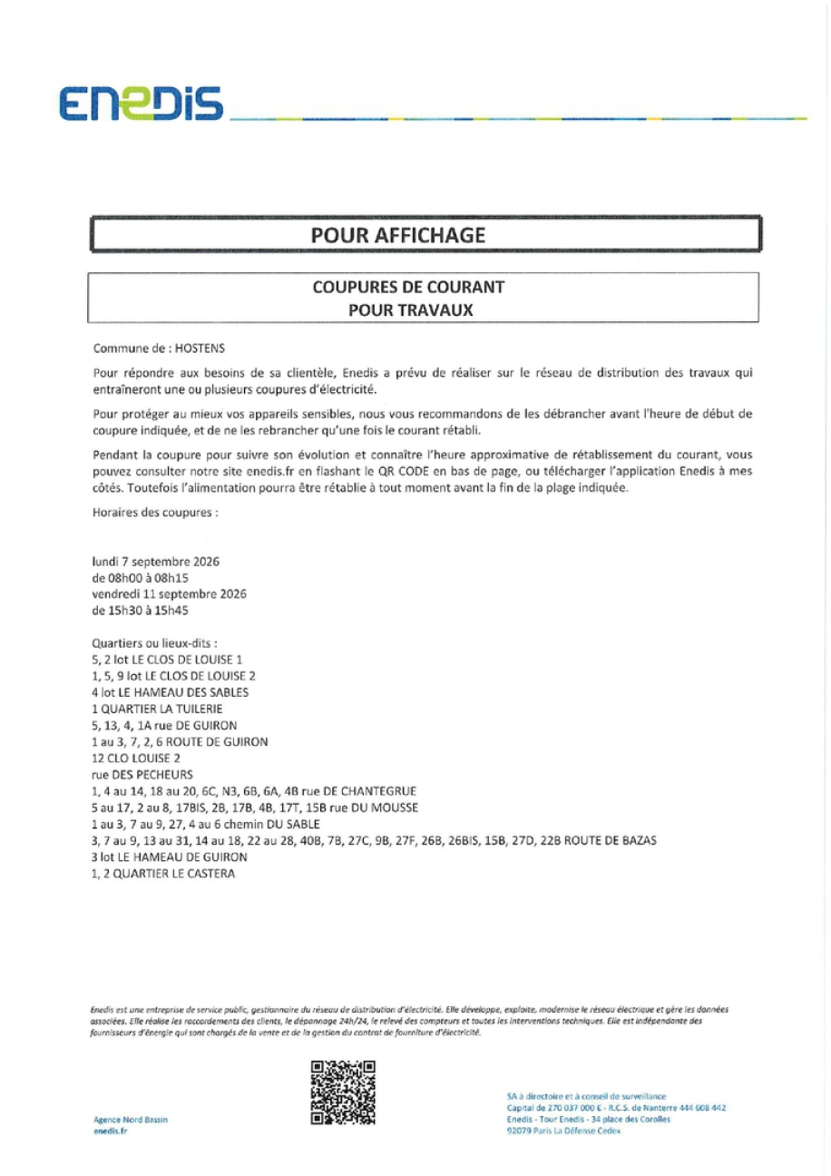 DATE DE PAIEMENT de votre FACTURE EAU