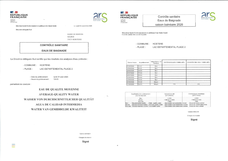 DATE DE PAIEMENT de votre FACTURE EAU