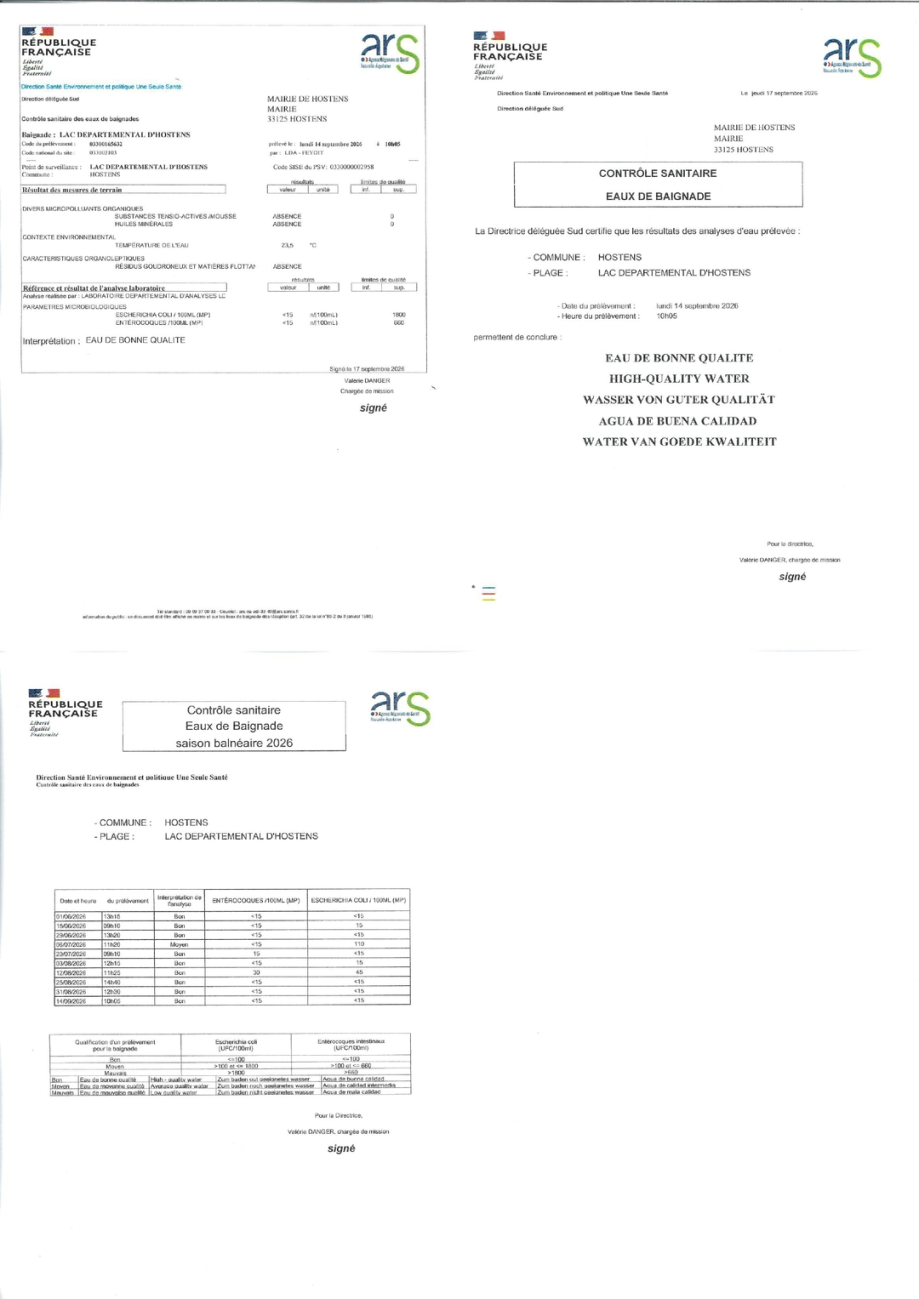 DATE DE PAIEMENT de votre FACTURE EAU